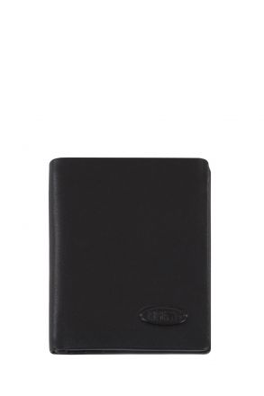 9205 Bric's Cervino Erkek Deri Cüzdan 10,5x9 cm Siyah / Black