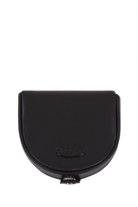 9212 Bric's Cervino Erkek Deri Cüzdan 8x8,5 cm Siyah / Black