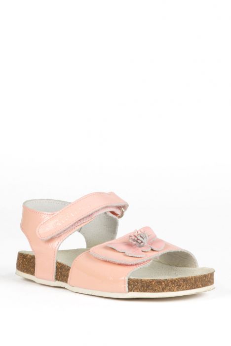 9374 Ch-Kifidis Çocuk Sandalet 21-30 FIORI-PINK