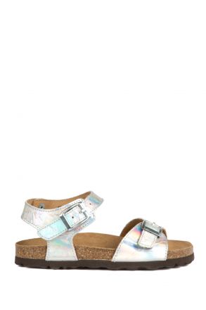 9449 Ch-Kifidis Çocuk Sandalet 23-30 Gri / Silver
