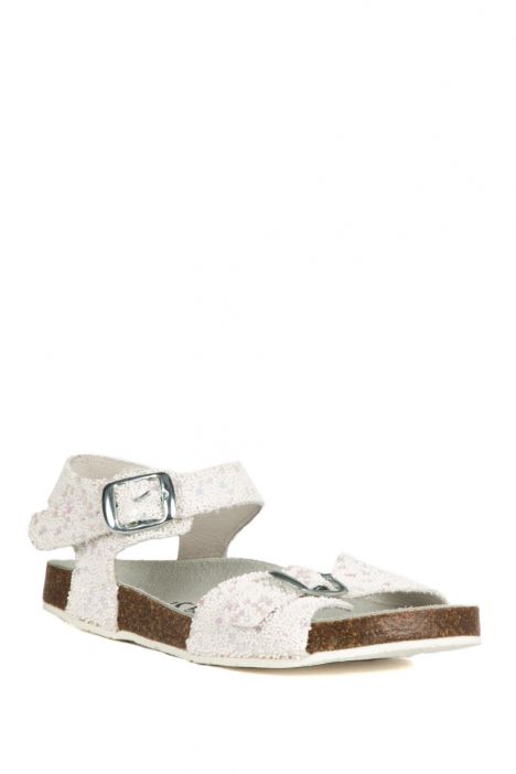 9449 Ch-Kifidis Çocuk Sandalet 31-35 Beyaz / White