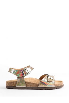 9449 Ch-Kifidis Kadın Sandalet 36-41 BRONZE