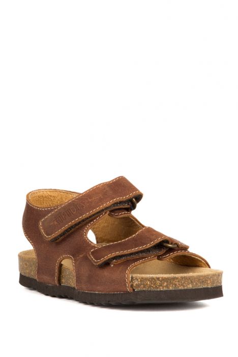 9504 Ch-Kifidis Çocuk Sandalet 21-26 Kahverengi / Brown