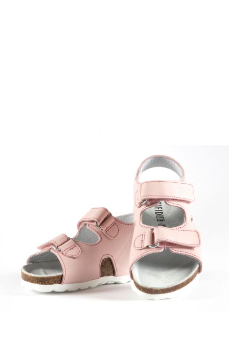 9504 Ch-Kifidis Çocuk Sandalet 21-26 Pembe / Pink