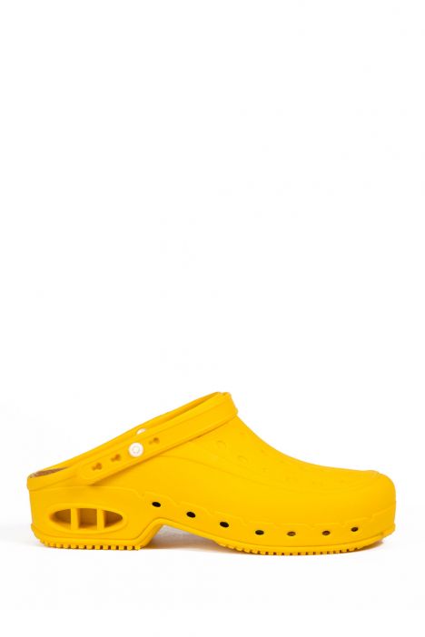 Scholl Mantar İç Taban Kadın Ameliyathane Sabosu Sarı Sarı / Yellow