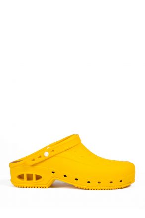 Scholl Mantar İç Taban Kadın Ameliyathane Sabosu Sarı Sarı / Yellow