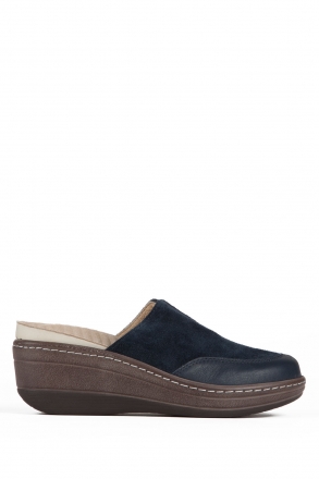 9704 Riposella Kadın Terlik 35-41 Mavi / Blue