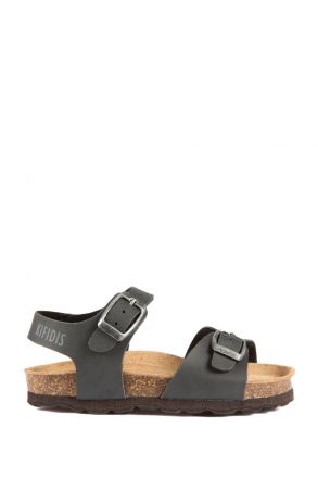 9750 Ch-Kifidis Çocuk Sandalet 23-30 Antrasit / Anthracite