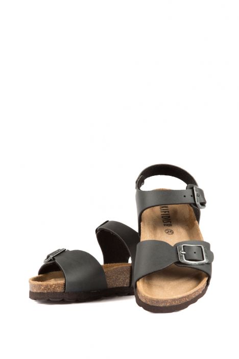 9750 Ch-Kifidis Çocuk Sandalet 23-30 Antrasit / Anthracite