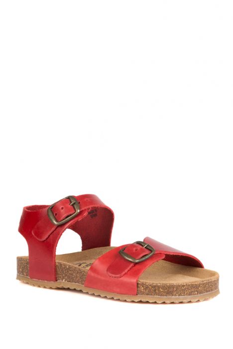 9750 Ch-Kifidis Çocuk Sandalet 23-30 Kırmızı / Red