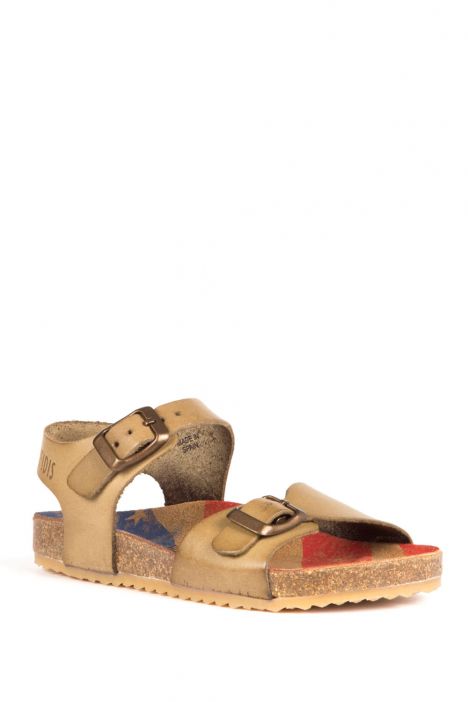 9750 Ch-Kifidis Çocuk Sandalet 36-39 Yeşil / Olive