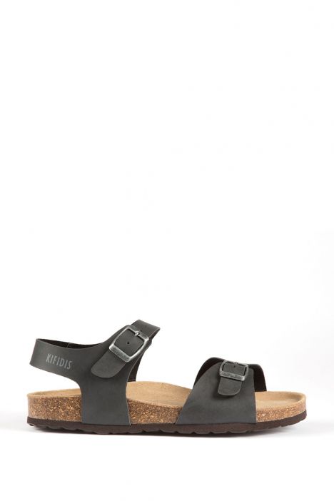 9750 Ch-Kifidis Çocuk Sandalet 36-39 Antrasit / Anthracite