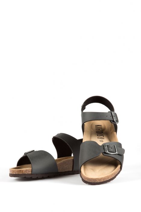 9750 Ch-Kifidis Çocuk Sandalet 36-39 Antrasit / Anthracite
