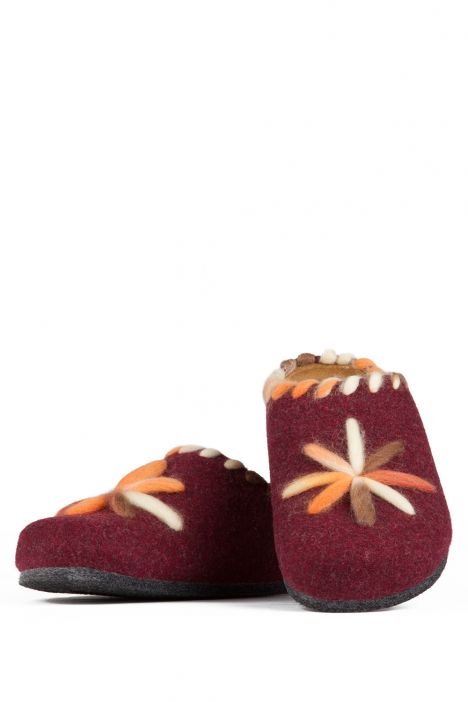 9784 Ch-Kifidis Kadın Terlik 36-42 Bordo / Bordeaux