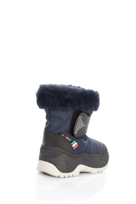 99303 Fur Castiglia Unisex Çocuk Kar Botu 20/21-30/31 Mavi / Blue