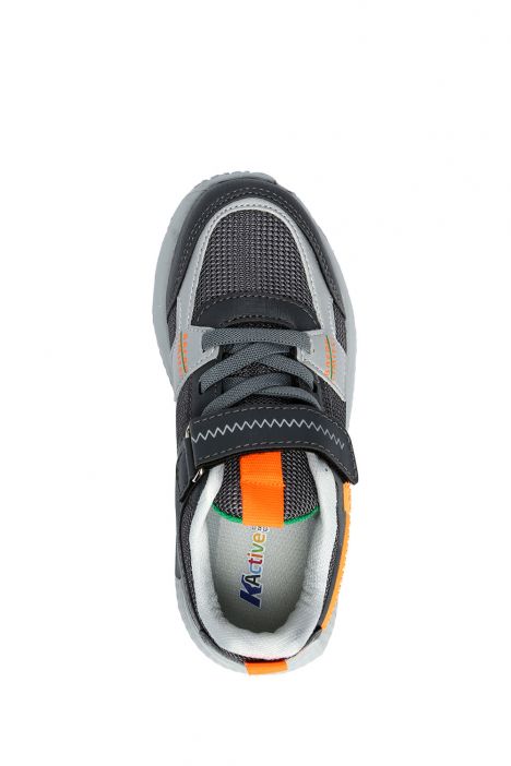A020 Kifidis Active Erkek Çocuk Spor Ayakkabı 26-35 Gri/Grey
