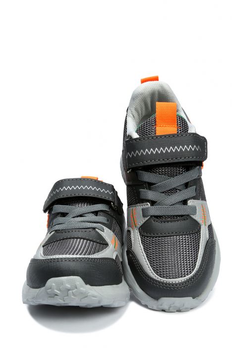 A020 Kifidis Active Erkek Çocuk Spor Ayakkabı 26-35 Gri/Grey