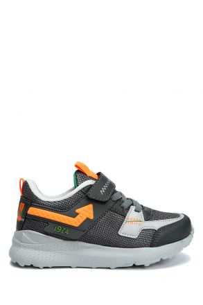 A020 Kifidis Active Erkek Çocuk Spor Ayakkabı 26-35 Gri/Grey