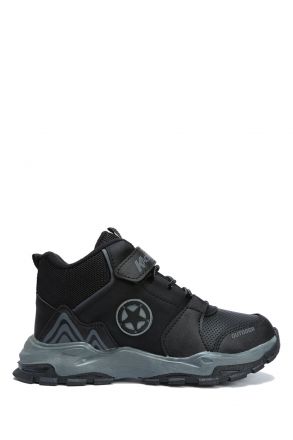 A022 Kifidis Active Unisex Çocuk Bot 26-35 Siyah / Black