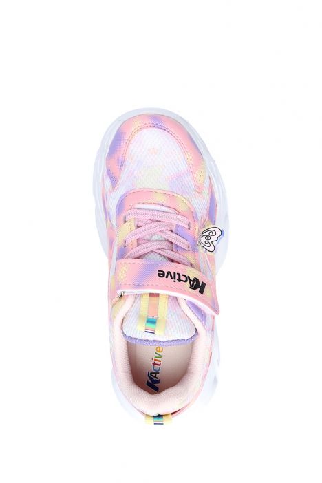 A034 Kifidis Active Kız Çocuk Spor Ayakkabı 26-35 Pembe-Pink