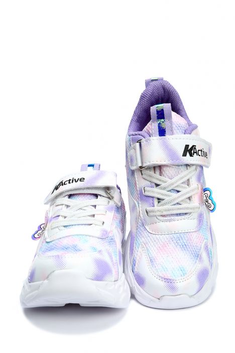 A034 Kifidis Active Kız Çocuk Spor Ayakkabı 26-35 Mor/Purple