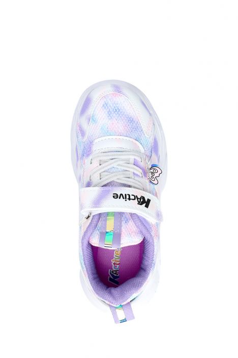 A034 Kifidis Active Kız Çocuk Spor Ayakkabı 26-35 Mor/Purple