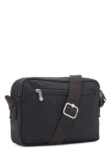 Kipling ABANU M Orta Boy Omuz Çantası 17x24x9 cm Black Noir