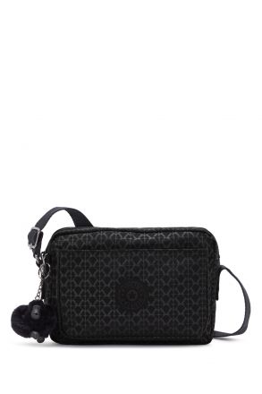 Kipling ABANU M Orta Boy Omuz Çantası 17x24x9 cm Signature Emb