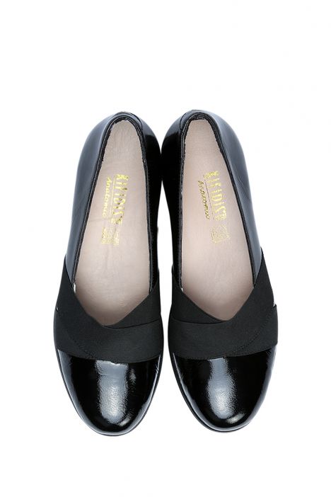 AC582602 Kifidis Anatomik Kadın Deri Ayakkabı 35-41 16891 Siyah Rugan/Black