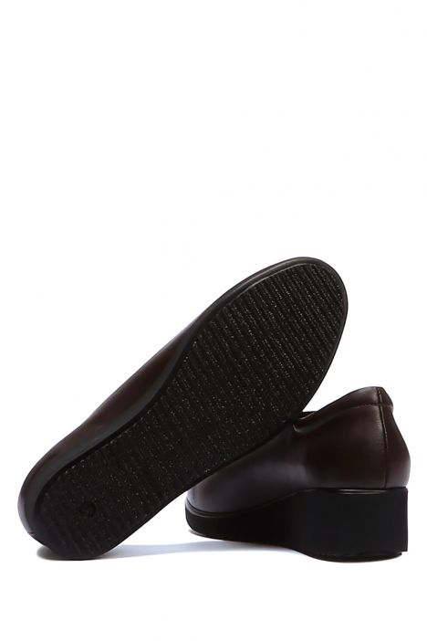 AC582604 Kifidis Anatomik Kadın Deri Ayakkabı 35-41 1066 Kahve/Brown