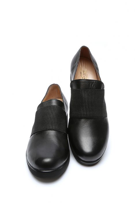 AC582608 Kifidis Anatomik Kadın Deri Ayakkabı 36-41 Siyah/Black