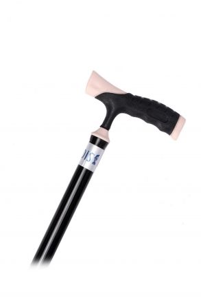 AGST011 Kifidis Ayarlanabilir Dörtlü Denge Bastonu Siyah / Black