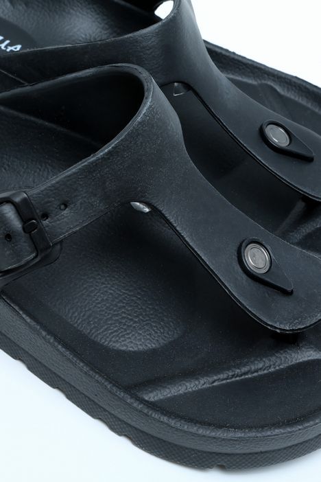 AQ1500 Kifidis Aqua Unisex Parmak Arası Plaj Terliği 36-45 Siyah/Black