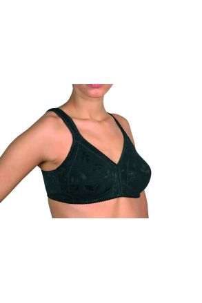 AR 030 V-Leaf Mastectomy Bra Life Siyah / Black