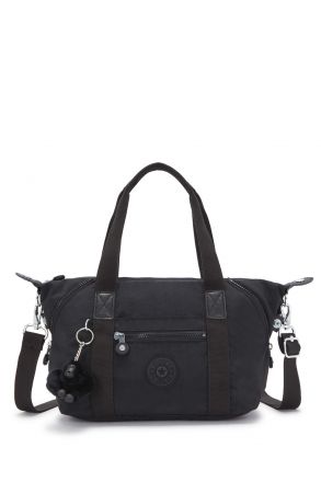 Kipling ART MINI Küçük Boy Omuz Çantası 20x38x18,5 cm Black Noir