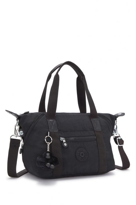 Kipling ART MINI Küçük Boy Omuz Çantası 20x38x18,5 cm Black Noir