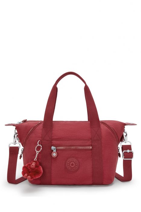 Kipling ART MINI Küçük Boy Omuz Çantası 20x38x18,5 cm Funky Red
