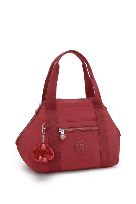Kipling ART MINI Küçük Boy Omuz Çantası 20x38x18,5 cm Funky Red