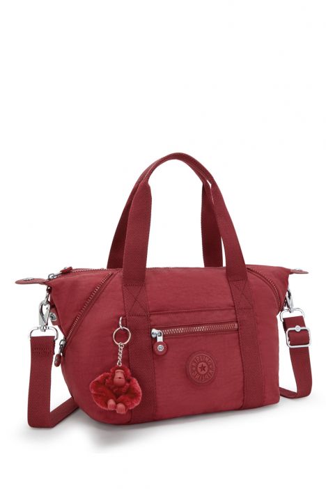 Kipling ART MINI Küçük Boy Omuz Çantası 20x38x18,5 cm Funky Red