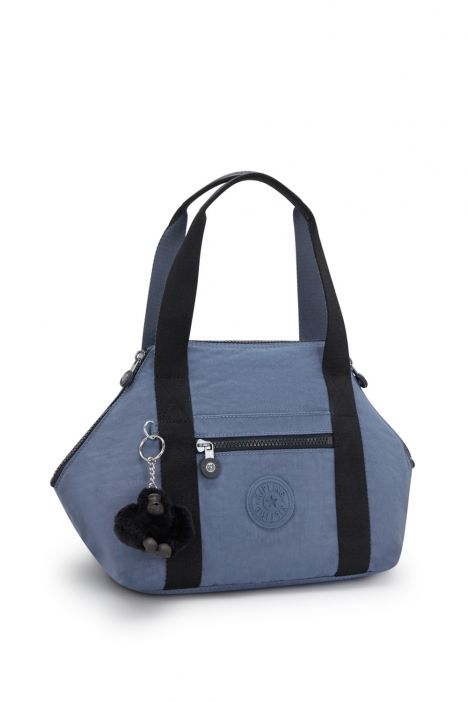 Kipling ART MINI Küçük Boy Omuz Çantası 20x38x18,5 cm Blue Lover