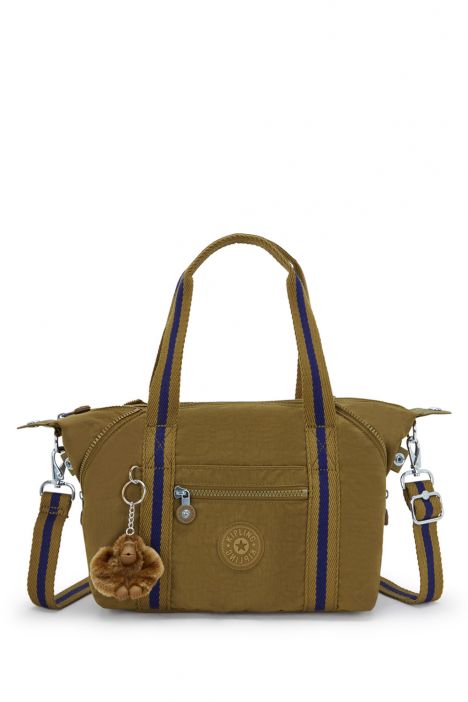 Kipling ART MINI Küçük Boy Omuz Çantası 20x38x18,5 cm Dry Laurel