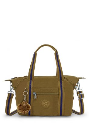 Kipling ART MINI Küçük Boy Omuz Çantası 20x38x18,5 cm Dry Laurel