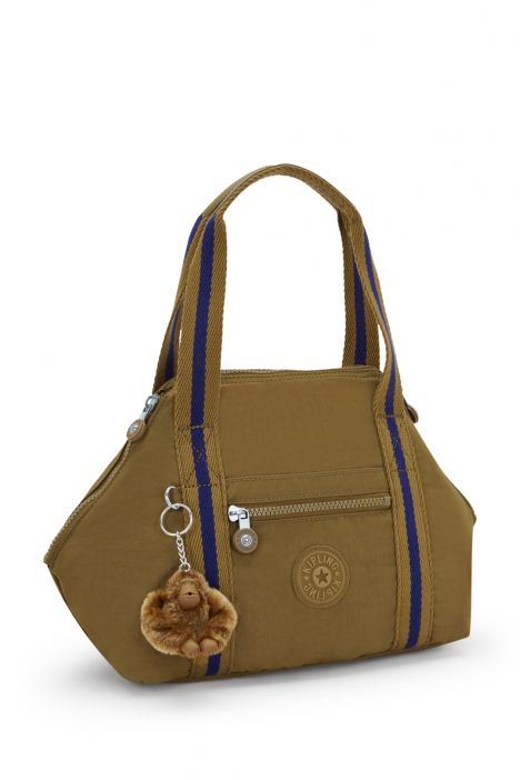 Kipling ART MINI Küçük Boy Omuz Çantası 20x38x18,5 cm Dry Laurel