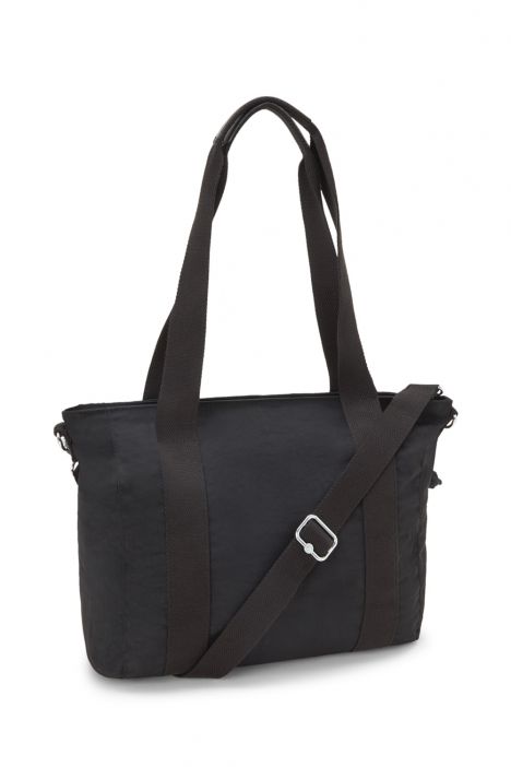 Kipling ASSENI S Küçük Boy Omuz Çantası 28x40x14 cm Black Noir