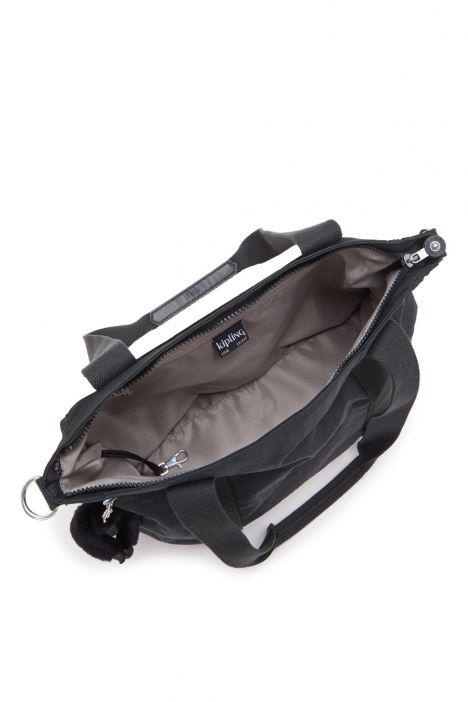 Kipling ASSENI S Küçük Boy Omuz Çantası 28x40x14 cm Black Noir