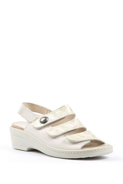 Alischa 01 Ac-Kifidis Kadın Sandalet 35-42 Beyaz / White