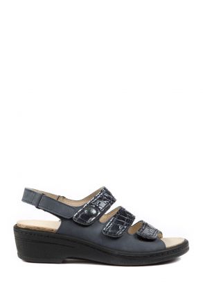 Alischa 01 Ac-Kifidis Kadın Sandalet 35-42 Mavi / Blue
