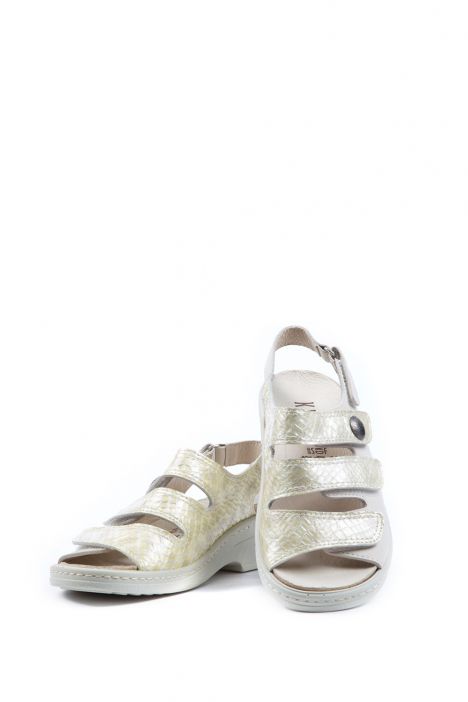 Alischa 01 Ac-Kifidis Kadın Sandalet 35-42 Beyaz / White