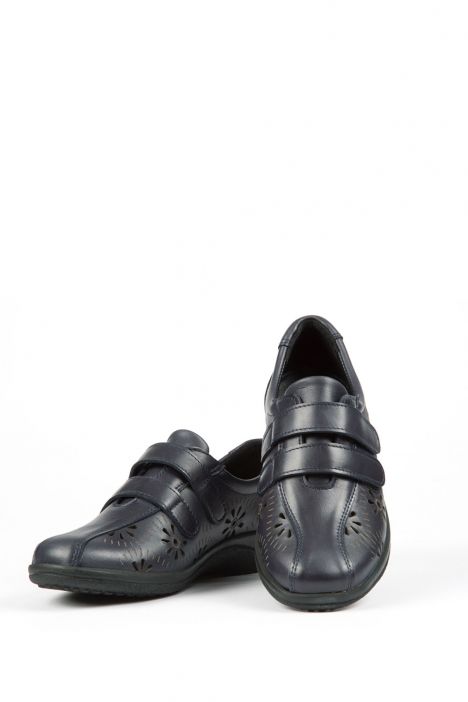 Anna 39 Ac-Kifidis Kadın Ayakkabı 35-42 Lacivert / Navy Blue