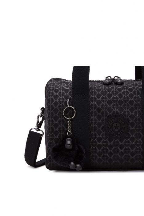Kipling BINA M Orta Boy Omuz Çantası 17x27x14 cm Signature Emb